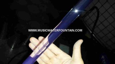 China Jumping Water Fountain Jumping Jet Fountain DMX 512 LED Light DN 40 for sale