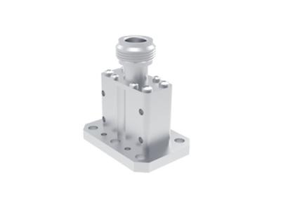 China 6GHz~18GHz WRD500 To N Type Female End Launch Waveguide To Coax Adapter N/WRD500-KF1 for sale