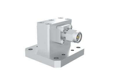 China 7.5GHz~18GHz WRD650 To SMA Male Right Angle Waveguide To Coax Adapter SMA/WRD750-JF for sale