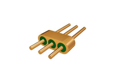 China Kovar Multi-pin Headers Hermetic Glass To Metal Seal Connectors 7052 7070 JMC-274 for sale