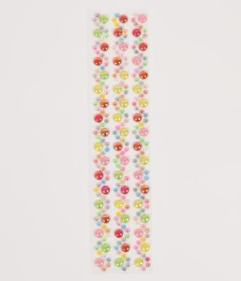 China DIY 3d Bling Gem Acrylic Crystal Diamond Rhinestone Decorative Sticker Waterproof Sticker for sale