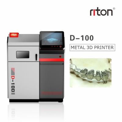 China Stable SLS Laser Metal 3D Printer 14000mm/S 150*150*110mm for sale