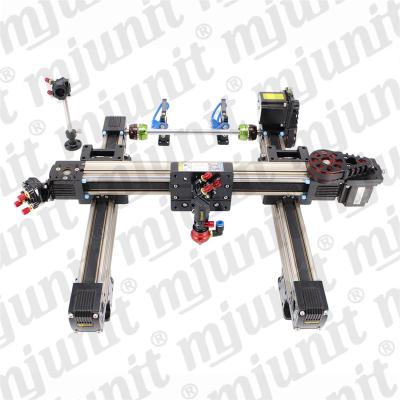 China Mjunit 1390 hotels gantry electric worktable 1410 9060 1060 module P.R. linear actuator slide synchronous manipulator for one head lase for sale