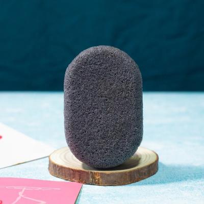 China All Natural High Quality Loofah Infused Body Konjac Sponge Daily Used Face Scrubber For All Skin Types for sale