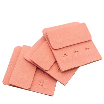 China Customized 3 Point Nickel Free Hook And Eye Blind Bra Supplements For Lady for sale