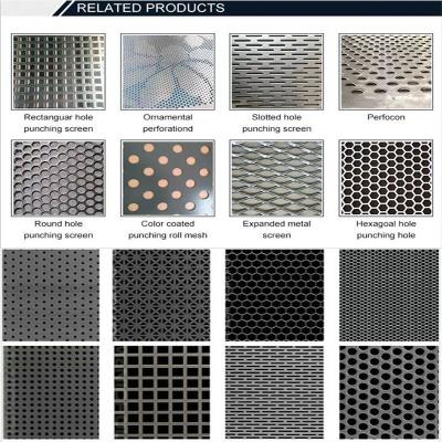China Hoja de acero inoxidable perforada elegante para los diseños arquitectónicos en venta