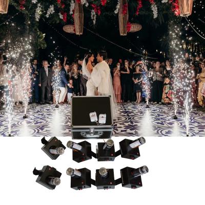 China 8 Cues Wireless Remote Control Fire Stage Fountain Fireworks Pyrotechnics Firing System Igniters Cold Pyro Machine For Wedding for sale