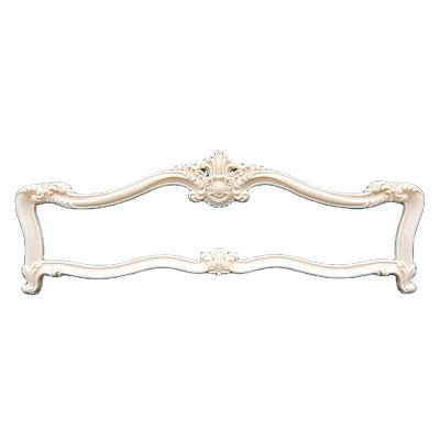 China Large Bed End Bedroom Furniture Accessories Western Design Embossed Quantity Discount for sale