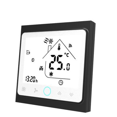 China Modern Three Speed Over Valve Central Air Conditioning Fan Coil Room Thermostat for sale
