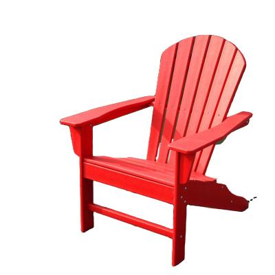 China Modern Classic Outdoor Adirondack Chair, HDPE Plastic Adirondack Chair For Backyard Garden for sale