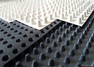 China high Quality Drainage Board, grass drainage mat, HDPE PP drainage board sheet with geotextile for sale