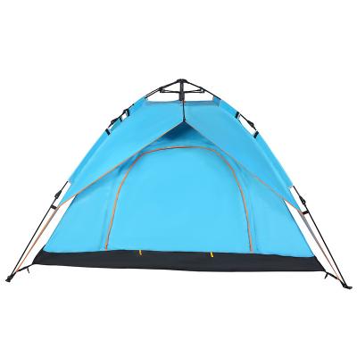 China Camouflage/Field Game Double Layer Waterproof 3-4 House Big People Camping Family Folding Outdoor Tents for sale