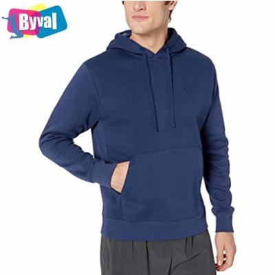 China New Fashion Solid Color Anti-wrinkle Solid Color Warm Hooded Men's Sweatshirt Men's Custom Blank Simple Crop Top Hoodies for sale