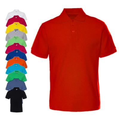 China OEM Wholesale Unisex Anti-Shrink Polo Shirt, Blank Sport Fitted Custom Print Plain 100% Cotton Pique Design Men's Logo Design Golf Polo T-Shirts for sale