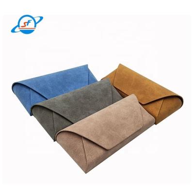 China Deluxe Customizable Foldable Eyeglass Case Popular Easy To Carry for sale