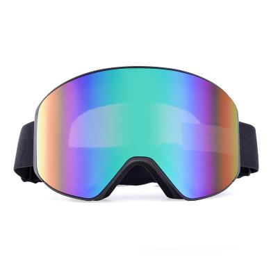 China Soft View Anti-Fog Outdoor Ski Goggles Lens Magnetic TPU Polarized Snow HB-197C for sale