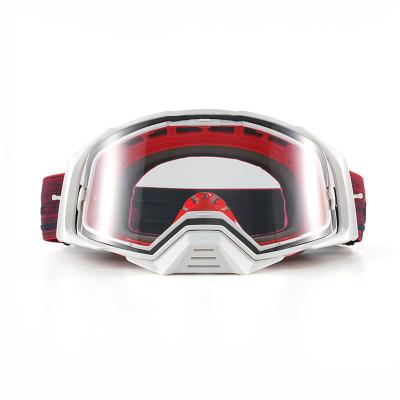 China HUBO Nose Guard Sports Motocross Dirt Bike Glasses MX Goggles HB306 TPU Frame Material for sale