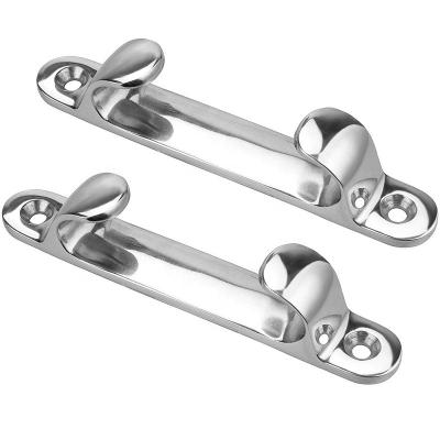 China 316 stainless steel marine yacht 316 stainless steel bow skene fairlead roller chock en venta