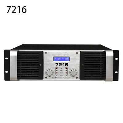 China Professional High Quality 7216 Power Amplifier OEM ODM Channel Power Amplifier for sale