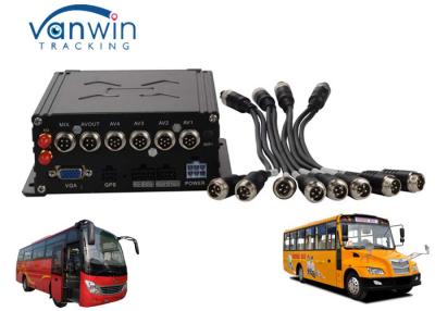 Chine la Manche Dvr de la télévision en circuit fermé H265 8 de 4G 1080P Wifi GPS pour la voiture avec le capteur de carburant à vendre