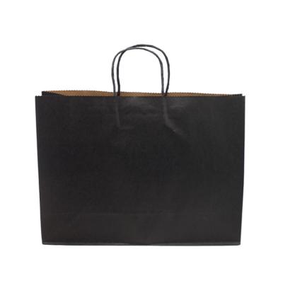 China Recyclable Recycle Full Color Custom Luxury Gift Packaging Kraft Paper Shopping Bag For Clothes With Logo Print for sale