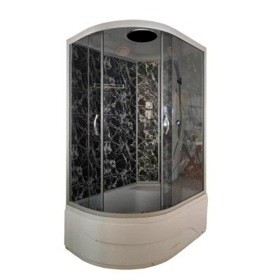 China Modern Large Space Luxury Bathroom Shower Enclosure Tempered Bath Shower Glass Shower Room for sale