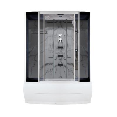 China Modern Bathroom Design Luxury Built In All In One Shower Unit Shower Rooms Cubicle Shower Room for sale