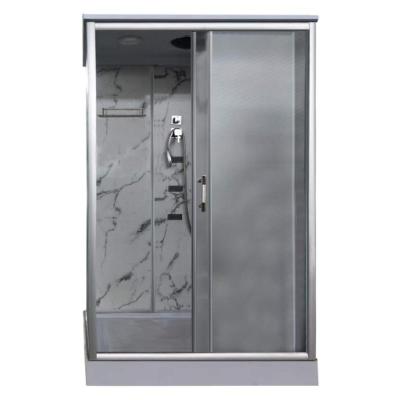 China Bathroom Modern Design Rectangle Tempered Glass Massage Shower Enclosure Luxury Room for sale