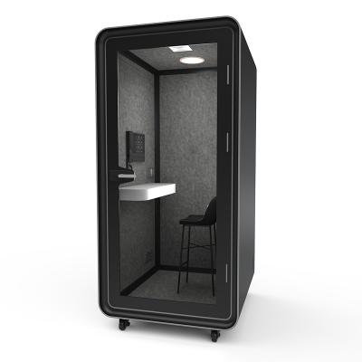 China (Other)Recording Studio Booth Office Small Adjustable Movable Soundproof Indoor Soundproof Private Pod for sale