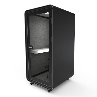 China (Other) Economical and Practical Studio Mobile Soundproof Office Live Broadcast Adjustable Mobile Quiet Phone Booth for sale