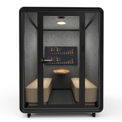 China Custom Adjustable Room Indoor Mute Portable Soundproof Home Large Pod Speaker Booth Loudspeaker Booth(Other) for sale
