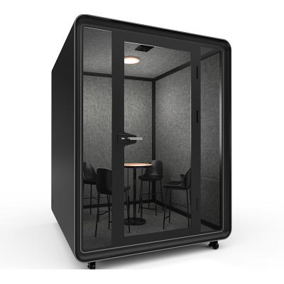 China Office Booth Silent Booth Adjustable Indoor Movable Room Privacy Modular Design (The Other) for sale
