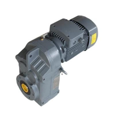 China Horizontal Foot Mounted Bevel Speed Helical Gear Reducer AC Motors for sale