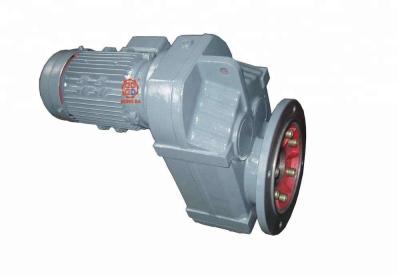 China Parallel Axis Helical Speed Multiplier Gearbox Reducer Reduction Gear Motor 4KW for sale