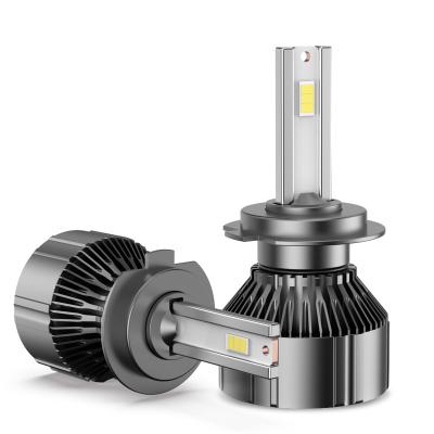 China SENLIGHT OEM S10 Car Light 110W 6000K 20000 LM Two Copper Heat Pipe Fin Radiator 12V H7 LED Auto Headlight Bulbs X5 (E53) for sale