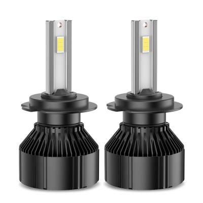 China SENLIGHT OEM S10 Car Light 110W 6000K 20000 LM Two Copper Heat Pipe Fin Radiator 12V H7 LED Auto Headlight Bulbs X5 (E53) for sale