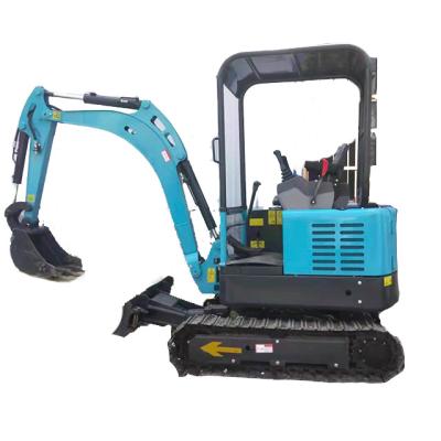 China Construction works Chinese Mini Excavator Small Micro Digger Machine 0.8 Ton 1 Ton 2 Ton For Sale for sale
