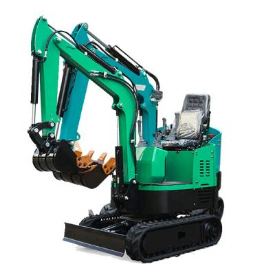 China Construction material stores new mini mini digger excavator 950kg 1t chinese digger excavator for sale for sale