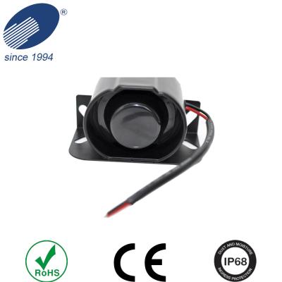 China 12-36 V Vehicle Reverse Alarm Black Beep Sound Noise For Alarm Sound for sale