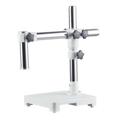 China boom stand stereo zoom microscope stand base single arm cross bar 32mm for sale