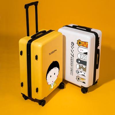 China Fashionable Wholesale Polycarbonate Bag Travel Trolley Luggage Expandable Suitcase 3 PC Set for sale