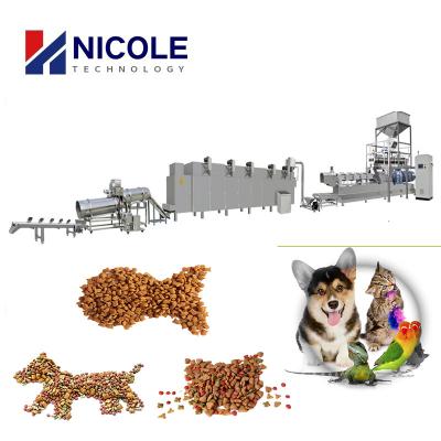 Cina Doppio alimento per animali domestici completamente automatico del mestiere dell'estrusore a vite della larga scala che fa macchina Multifuctional in vendita