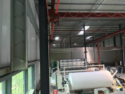Chine Petite chaîne de production commerciale de rouleau de papier hygiénique commandes système de Simen à vendre