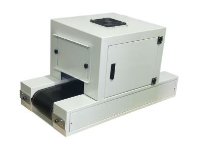 China Flat UV Curing Conveyor Systems For Bottle 30mm Emitting Distance for sale