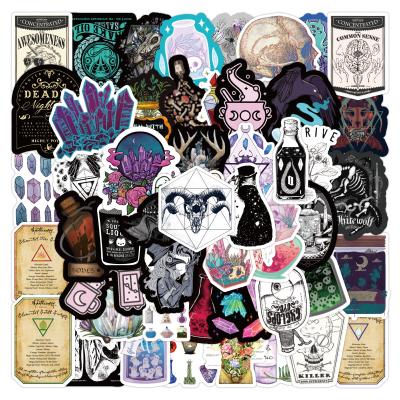 China Wholesale Cool High Quality Waterproof+Eco-friendly e-50pcs Map Vinyl Stickers Packs For Car Helmet Notebook Mobile Water Bottle Random for sale