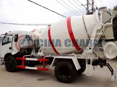 Chine Petit camion de mélangeur concret de marque de 4m3 Dongfeng/Sinotruk pour transporter le béton à vendre