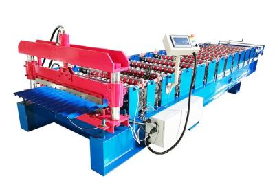 Cina Rotolo ondulato dello strato del tetto popolare del metallo che forma macchina per produzione dello strato dello zinco in vendita