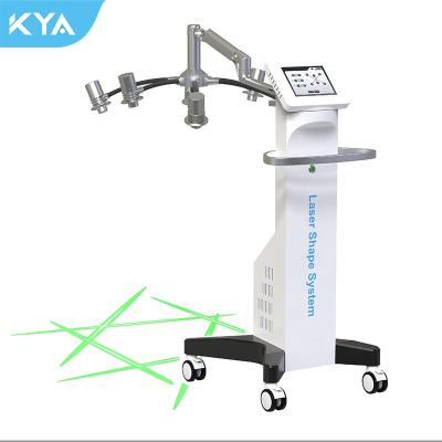 China Skin Tightening Noninvasive 6D Laser Weight Loss Shaping Beauty Instrument Diode Laser Light Device 532nm Wavelengths Green Body Slimming for sale