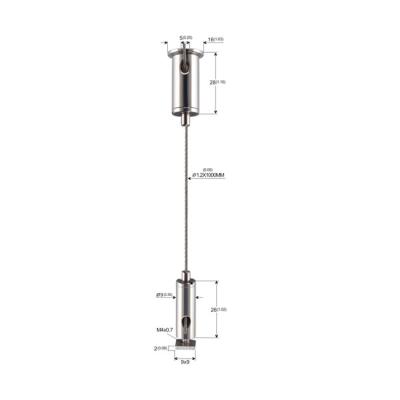 Chine Kits accrochants utilisés généralement de plafonnier de lumières linéaires avec le glisseur YW86457 de 9*9mm à vendre