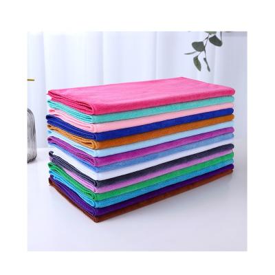 China Hot Selling High Quality Water Absorption Soft Good Water Absorption Kitchen Microfiber Smooth Towel for sale